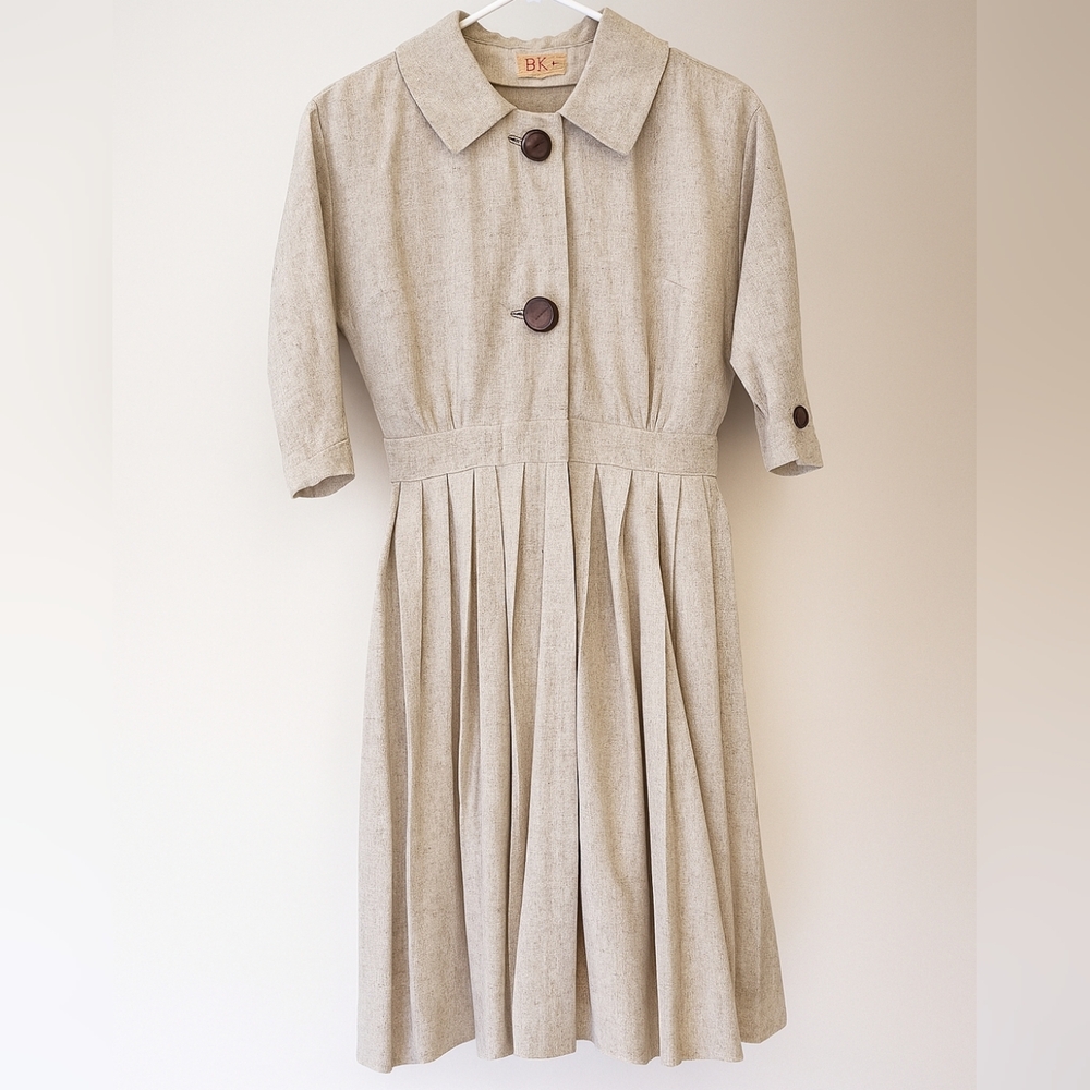 Vintage R&K Pleated Dress